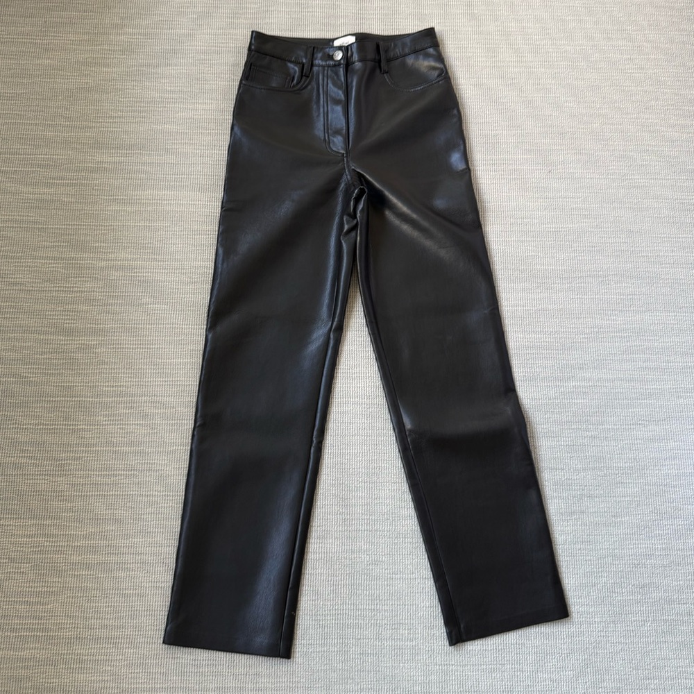 Aritzia Wilfred Leather Pants